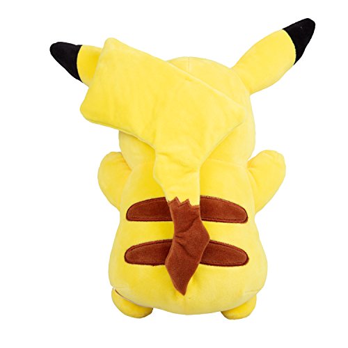 Pokémon 12" Large Pikachu Plush - Officially Licensed - Quality & Soft Stuffed Animal Toy - Generation One -l12 Inches