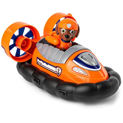 PAW Patrol, Zuma’s Hovercraft Vehicle With Collectible Figure, For Kids Aged 3 And Up