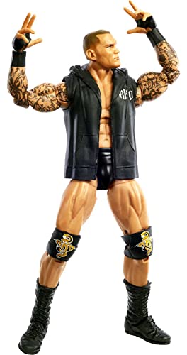 WWE Randy Orton Top Picks Elite Collection Action Figure with Entrance Gear, 6-inch Posable Collectible Gift for WWE Fans Ages 8 Years Old & Up, Multicolor