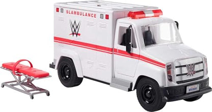 Mattel WWE Slambulance Wrekkin' Vehicle Breakaway Ambulance, for 6-Inch Action Figure (Amazon Exclusive)