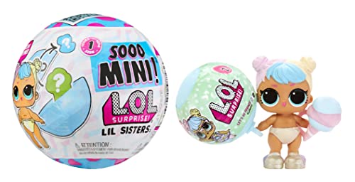 L.O.L. Surprise! Lil Sisters- with Collectible Lil Sister Doll, 5 Surprises, Mini L.O.L. Surprise!4+