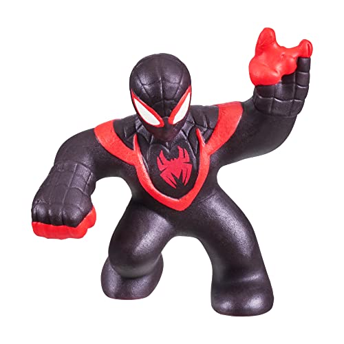 Heroes of Goo Jit Zu Marvel Mega Mini 6 Pack - Squishy, Stretchy, Gooey Mini Heroes - Ironman, Spider-Man, Captain America, Miles Morales, Hulk and Black Panther