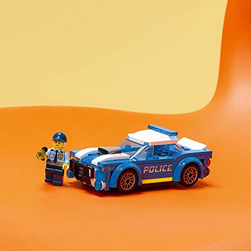 LEGO City Police Car 60312 with Officer Minifigure.