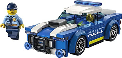 LEGO City Police Car 60312 with Officer Minifigure.