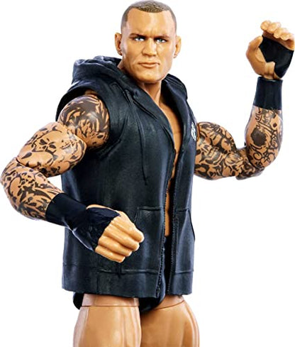 WWE Randy Orton Top Picks Elite Collection Action Figure with Entrance Gear, 6-inch Posable Collectible Gift for WWE Fans Ages 8 Years Old & Up, Multicolor