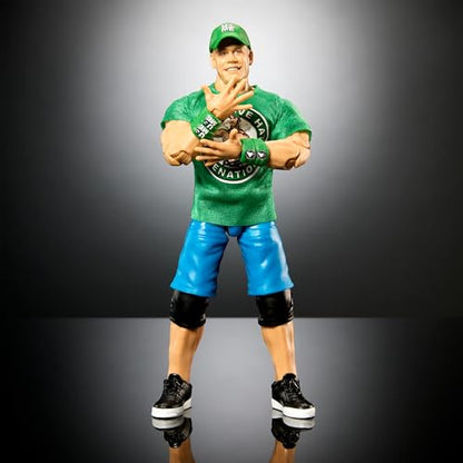 Mattel WWE Elite Action Figure Wrestlemania with Accessory and Nicholas Build-A-Figure Parts, Posable Collectible WWE Fans