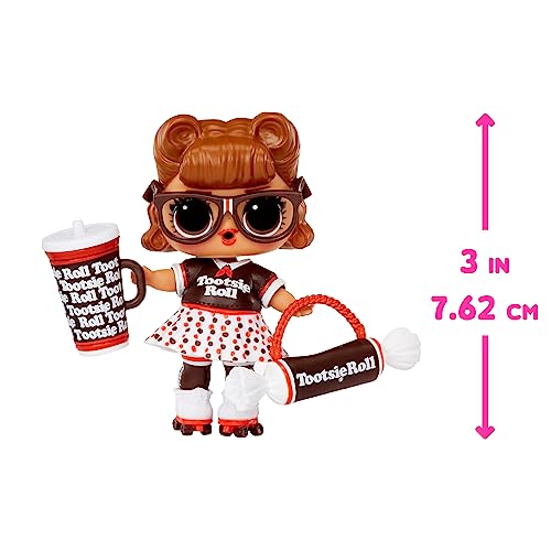 L.O.L. Surprise! Loves Mini Sweets S3 Deluxe- Tootsie- with 3 Dolls, Accessories, Limited Edition Dolls, Candy Theme, Tootsie Theme, Collectible Dolls- Great Gift for Girls Age 4+