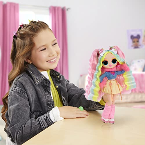 L.O.L. Surprise! OMG Sunshine Color Change Bubblegum DJ Fashion Doll with Color Changing Hair and Fashions and Multiple Surprises – Great Gift for Kids Ages 4+