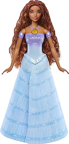 Mattel Disney The Little Mermaid Transforming Ariel Fashion Doll, Switch from Human to Mermaid