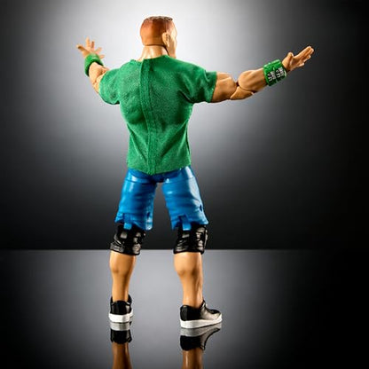 Mattel WWE Elite Action Figure Wrestlemania with Accessory and Nicholas Build-A-Figure Parts, Posable Collectible WWE Fans