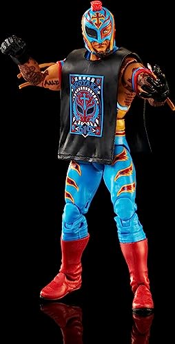 Mattel WWE Rey Mysterio Top Picks Elite Collection Action Figure, Articulation & Life-Like Detail, Interchangeable Accessories, 6-Inch