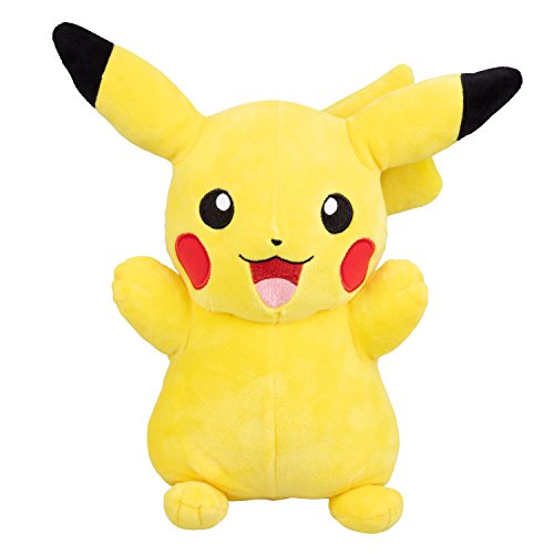 Pokémon 12" Large Pikachu Plush - Officially Licensed - Quality & Soft Stuffed Animal Toy - Generation One -l12 Inches