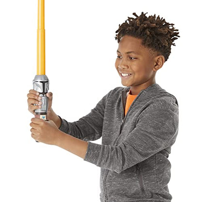 Star Wars Lightsaber Squad 3-Pack, The Mandalorian, Ahsoka, and Darth Vader Lightsabers, Toys for 4 Year Old Boys and Girls (Amazon Exclusive)