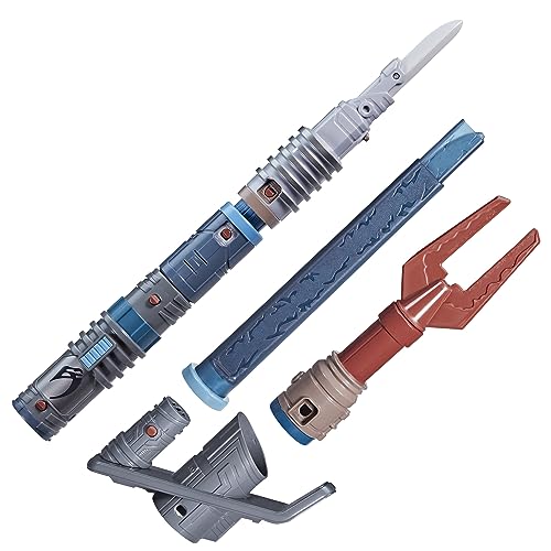 STAR WARS Lightsaber Forge Ultimate Mandalorian Masterworks Set, Officially Licensed Electronic Lightsaber Perfect for Halloween Costume, Toys for Boys and Girls, 4+