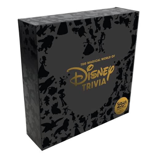 The Magical World of Disney Trivia — 2,000 Questions — Special Cards for Children to Play! — Features Disney and Pixar Sketch Art and 3D Board Elements — Collectible —8 Players, Ages 6+