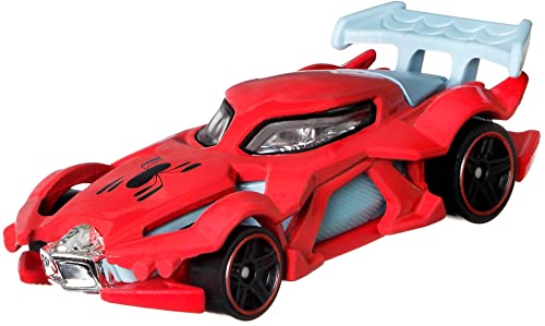 Hot Wheels Marvel Spider-Man 5-Pack 1:64 Scale Toy Cars, Spider-Man, Proto-Suit , Miles Morales, Spider-Gwen & Venom