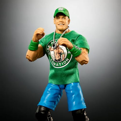 Mattel WWE Elite Action Figure Wrestlemania with Accessory and Nicholas Build-A-Figure Parts, Posable Collectible WWE Fans