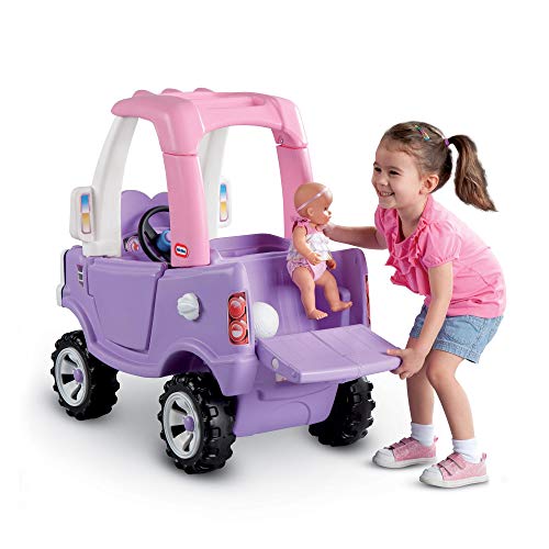 Little Tikes Princess Cozy Truck Ride-On, Pink Truck.