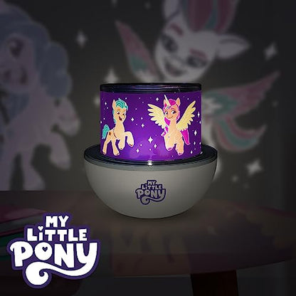 Projection Light - My Little Pony Interchangeable Scenes, MLP Night Light and Decoration for Walls and Ceiling