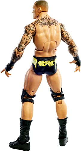 WWE Randy Orton Top Picks Elite Collection Action Figure with Entrance Gear, 6-inch Posable Collectible Gift for WWE Fans Ages 8 Years Old & Up, Multicolor