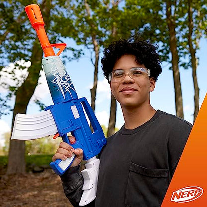 Nerf Fortnite Blue Shock Blaster, 10 Dart Clip, 10 Elite Nerf Darts, Includes Bonus Code to Unlock The Beat Wrap in The Game, Motorized Dart Blaster