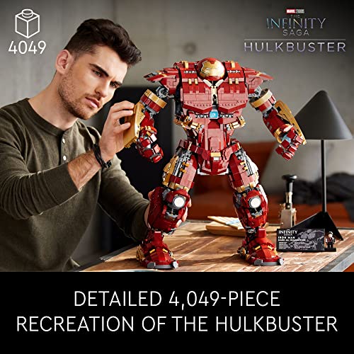 LEGO Marvel Hulkbuster 76210 Building Set - with Minifigure.