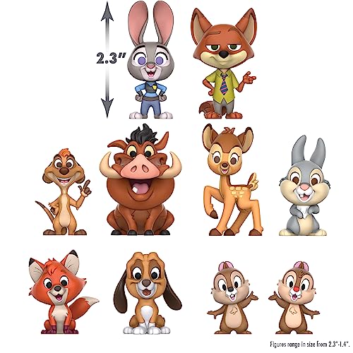 Disney D100 Celebration Figure Pack - Furry Friendships, Kids Toys for Ages 3 Up