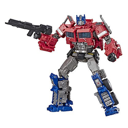 Transformers Toys Studio Series 38 Voyager Class Bumblebee Movie Optimus Prime - 6.5-inch