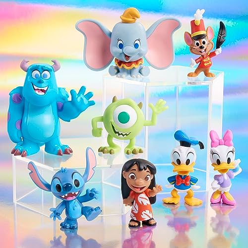 Disney100 Years of Dynamic Duos Celebration Collection Limited Edition 8-Piece Figure Pack, Officially Licensed Kids Toys for Ages 3 Up by Just Play