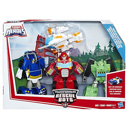 Transformers Rescue Bots Griffin Rock Team Action Figures (Amazon Exclusive)