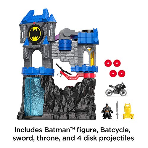 Fisher-Price Imaginext DC Super Friends Batman Toy,Wayne Manor Batcave Playset with Batman Figure & Accessories (Amazon Exclusive)