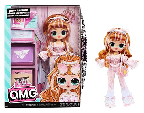 L.O.L. Surprise! LOL Surprise OMG Wildflower Fashion Doll with Multiple Surprises and Fabulous Accessories – Ages 4+