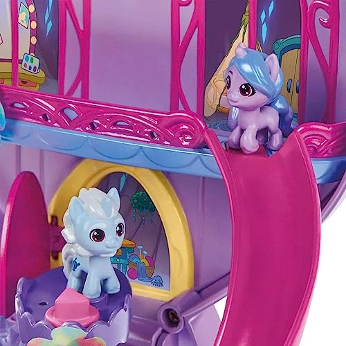 My Little Pony Mini World Magic Compact Creation Bridlewood Forest Toy, Buildable Playset with Izzy Moonbow for Kids Ages 5 and Up