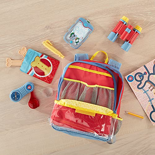 Melissa & Doug PAW Patrol Pup Backpack Role Play Set (15 Pieces) - PAW Patrol Adventure Pack, Toys, Pretend Play Outdoor Gear