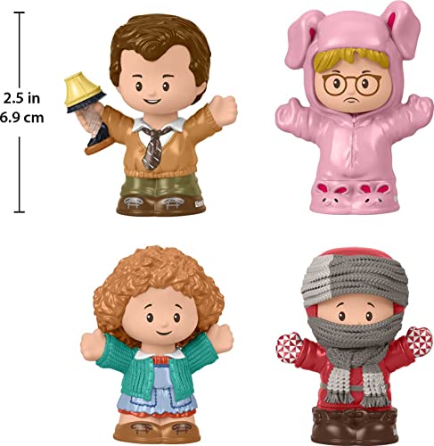 Little People Collector A Christmas Story Special Edition Figure Set in Display Gift Box for Adults & Fans, 4 Figurines (Amazon Exclusive)