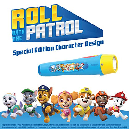 PAW Patrol Flashlight by Energizer, Paw Patrol Toy for Boys and Girls, Great Flashlight for Kids (Batteries Included)