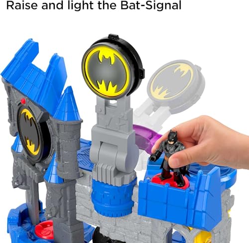 Fisher-Price Imaginext DC Super Friends Batman Toy,Wayne Manor Batcave Playset with Batman Figure & Accessories (Amazon Exclusive)