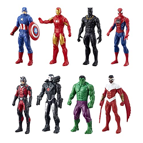 Marvel Avengers Ultimate Protectors Pack, 6-Inch-Scale, 8 Action Figures with Accessories. Ages 4 and Up