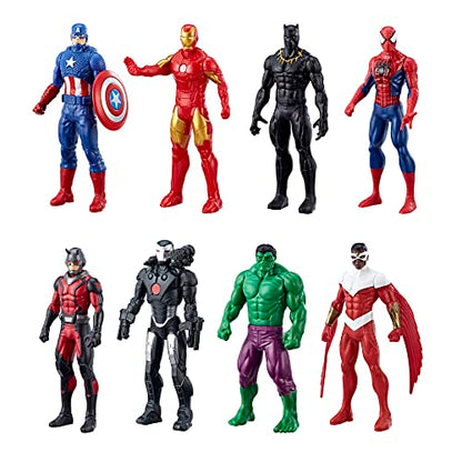 Marvel Avengers Ultimate Protectors Pack, 6-Inch-Scale, 8 Action Figures with Accessories. Ages 4 and Up