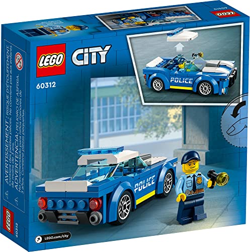 LEGO City Police Car 60312 with Officer Minifigure.