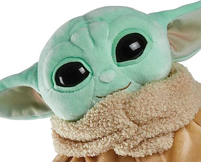 Mattel Star Wars Grogu Plush 8-Inch Character Figure From Star Wars the Mandalorian, Soft Doll in Classic Look