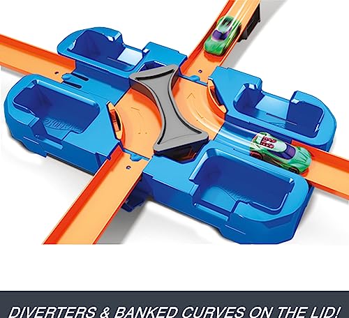 Hot Wheels Track Builder Stunt Box Toy Set Ages 6 to 12