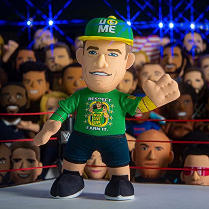 Bleacher Creatures WWE John Cena UCME 10" Plush Figure- A Wrestling Legend for Play or Display