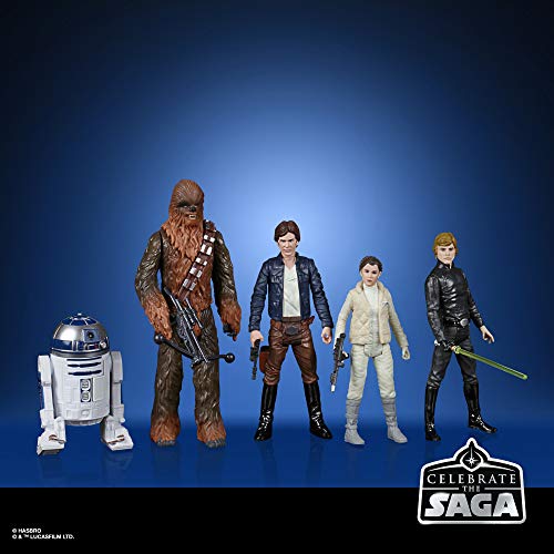 STAR WARS Celebrate The Saga Toys Rebel Alliance Figure Set, 3.75-Inch-Scale Collectible Action Figure 5-Pack, Toys for Kids Ages 4 & Up (Amazon Exclusive)