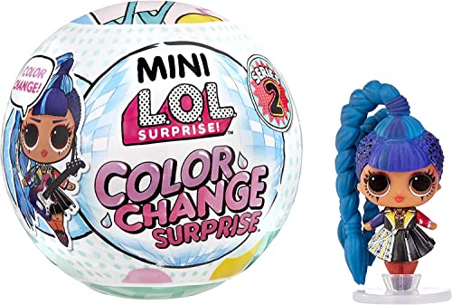 L.O.L. Surprise! Mini LOL Surprise Color Change Surprise Series 2 Mini Collectible Doll with 5+ Surprises, Ages 4 +