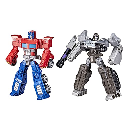 Transformers Toys Heroes and Villains Optimus Prime and Megatron 2-Pack Action Figures -7-inch (Amazon Exclusive)