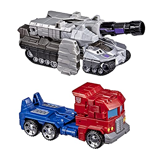 Transformers Toys Heroes and Villains Optimus Prime and Megatron 2-Pack Action Figures -7-inch (Amazon Exclusive)