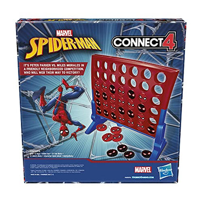 Hasbro Gaming Connect 4 Connect 4 Marvel Spider-Man Edition. Ages 6 and Up