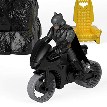 Fisher-Price Imaginext DC Super Friends Batman Toy,Wayne Manor Batcave Playset with Batman Figure & Accessories (Amazon Exclusive)