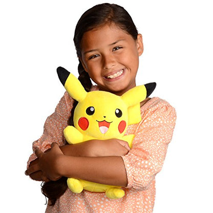 Pokémon 12" Large Pikachu Plush - Officially Licensed - Quality & Soft Stuffed Animal Toy - Generation One -l12 Inches